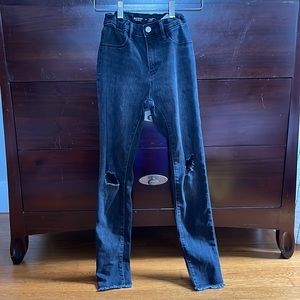 Black Old Navy girls ballerina jeggings, Size 14 EUC